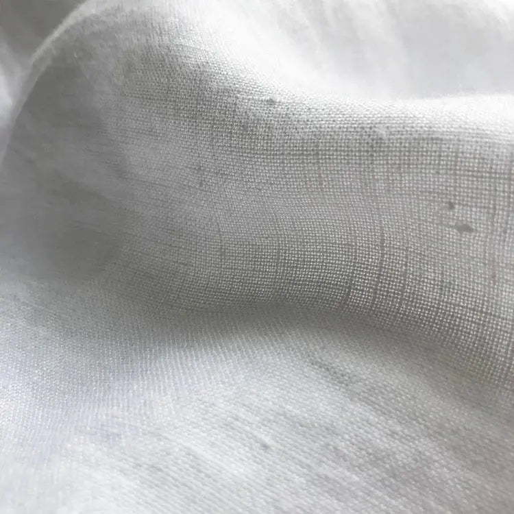 Evan - Old Money Witte linnen broek