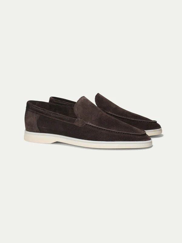 Harold - Old Money Donkerbruine Leren Loafers