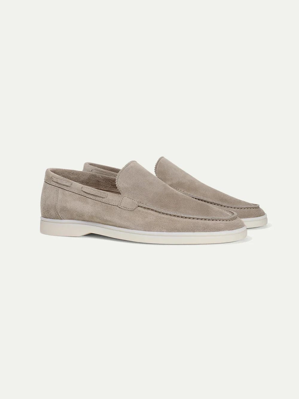 Wade - Klassieke lichtgrijze loafers